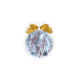Gift card, small, double (figural) 27681