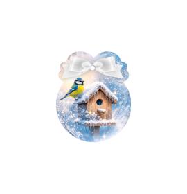 Gift card, small, double (figural) 27689