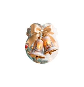 Gift card, small, double (figural) 27692