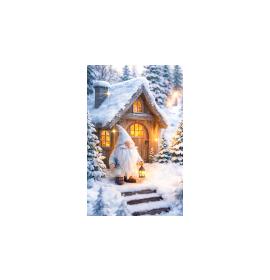 Gift card, small, double (figural) 27693