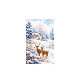 Gift card, small, double (figural) 27722