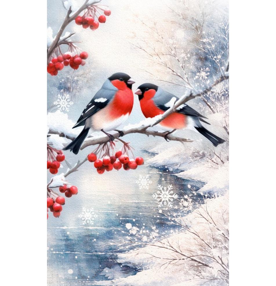 Gift card, small, double (figural)
