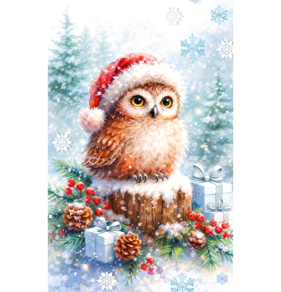 Gift card, small, double (figural)