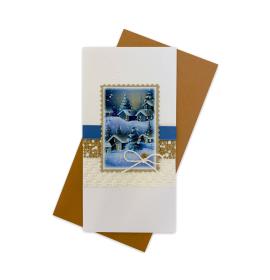 Handmade double folded card RD 1404
