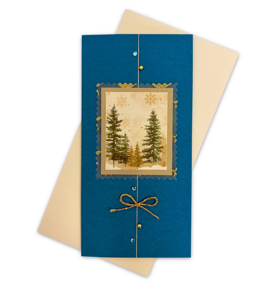 Handmade double folded card