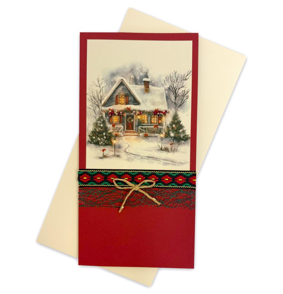 Handmade double folded card
