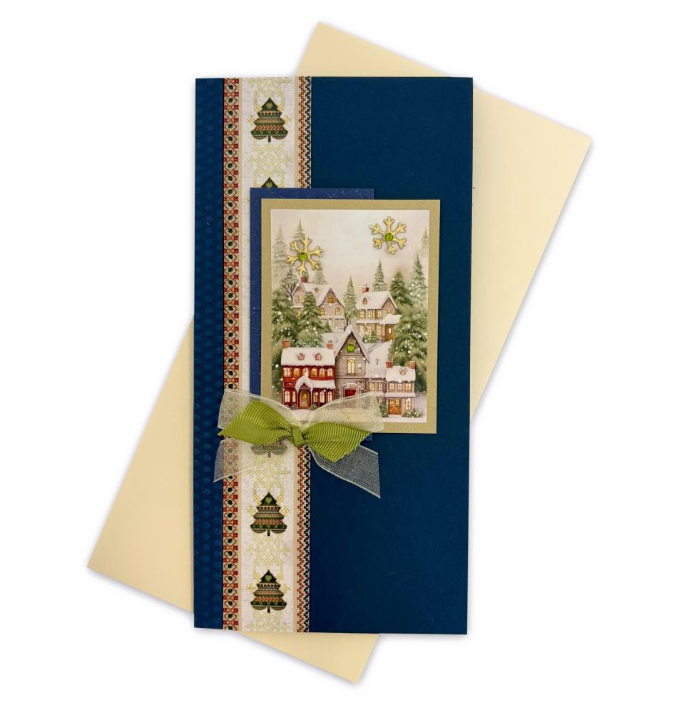 Handmade double folded card