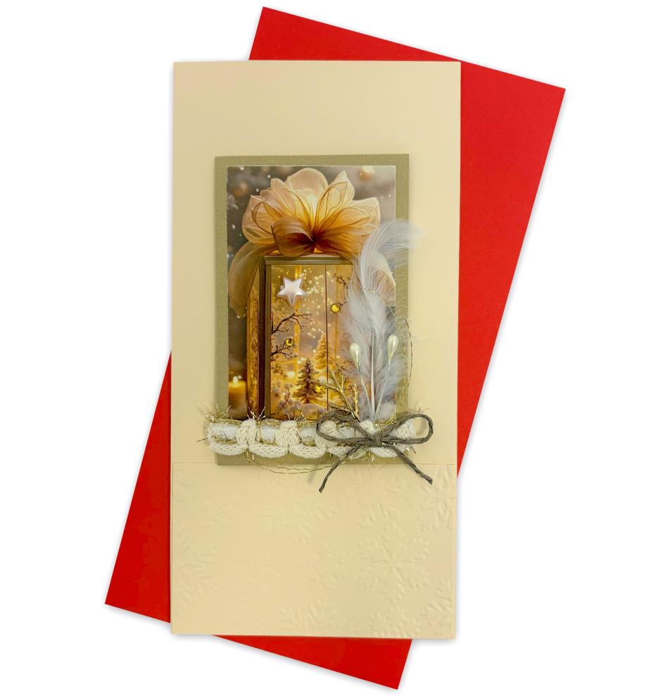 Handmade double folded card