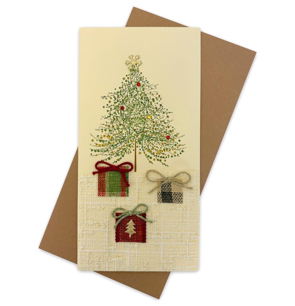 Handmade double folded card