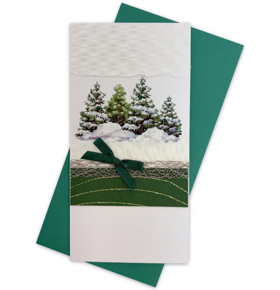 Handmade double folded card