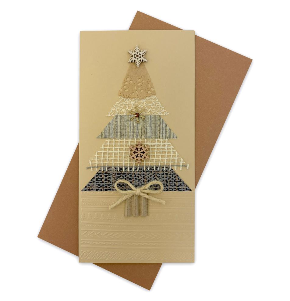 Handmade double folded card