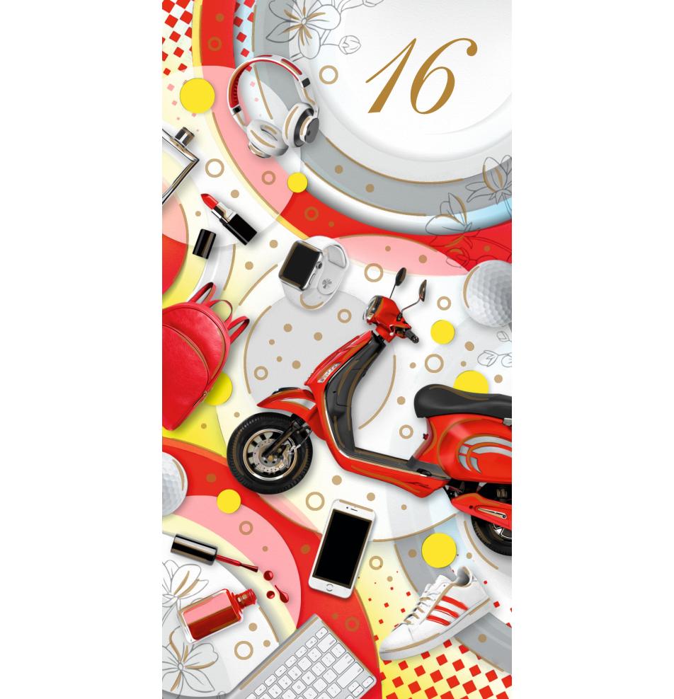 Double card, print inside