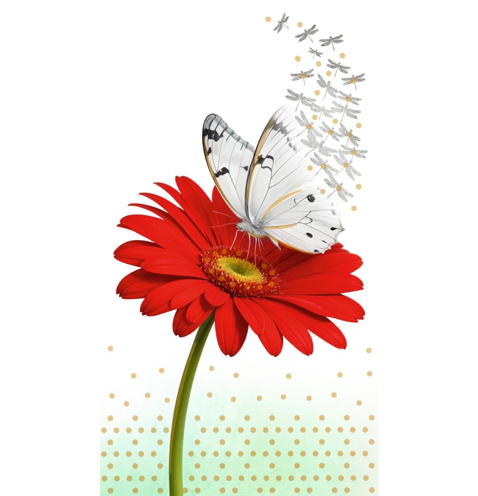 Atvirukas dekoratyvinis pinigams