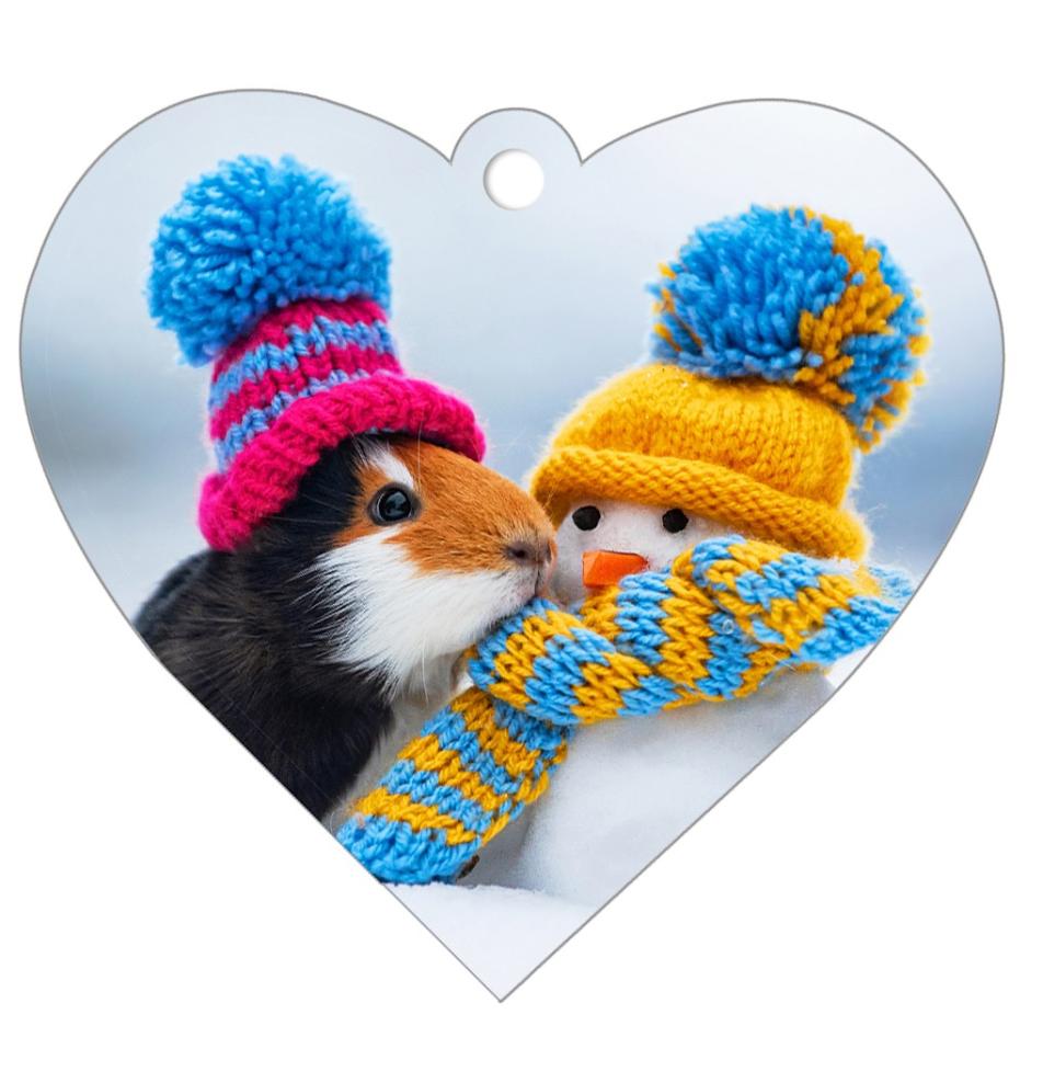 Gift card, small, double (figural)