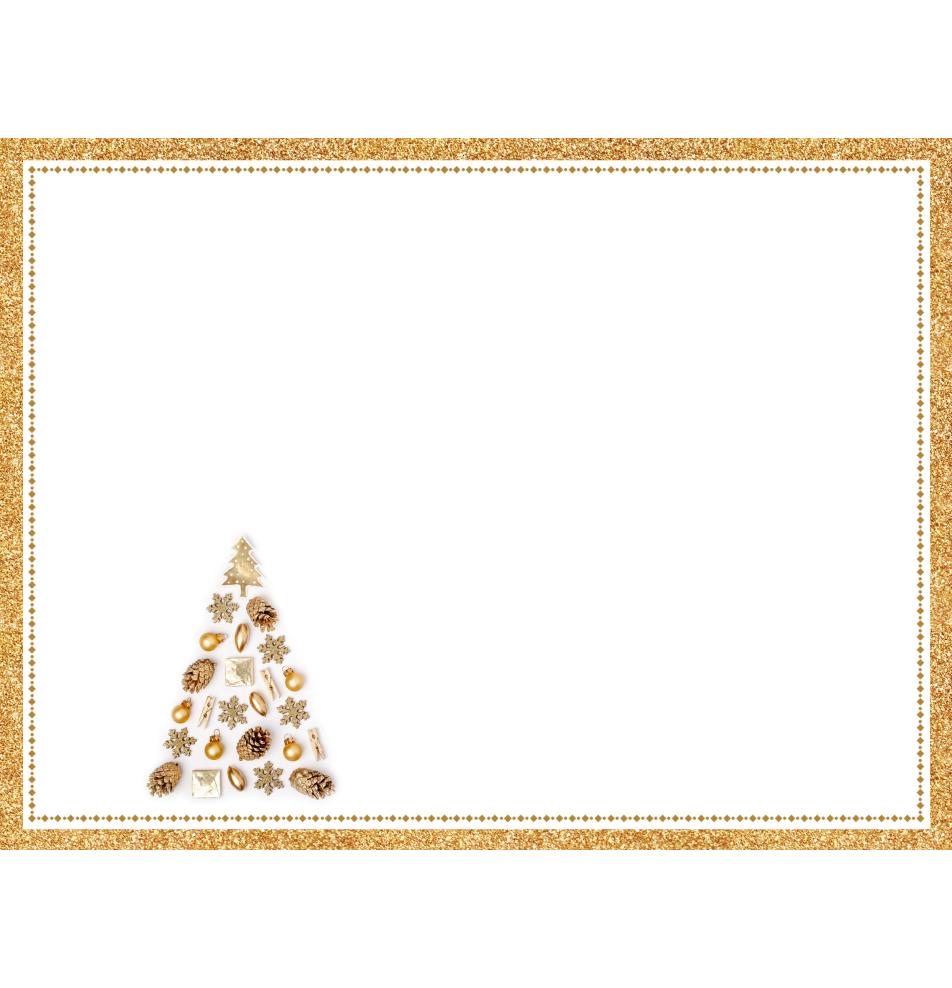 Standard double card, print inside