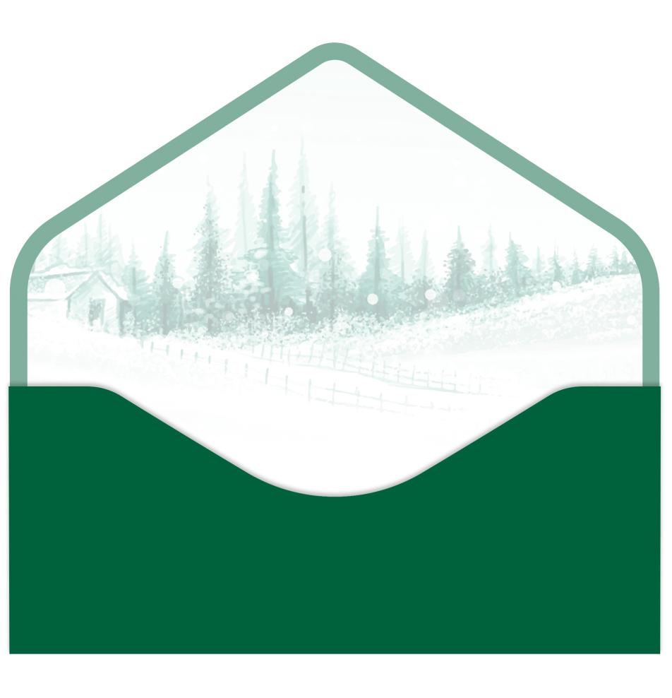 Atvirukas dekoratyvinis pinigams