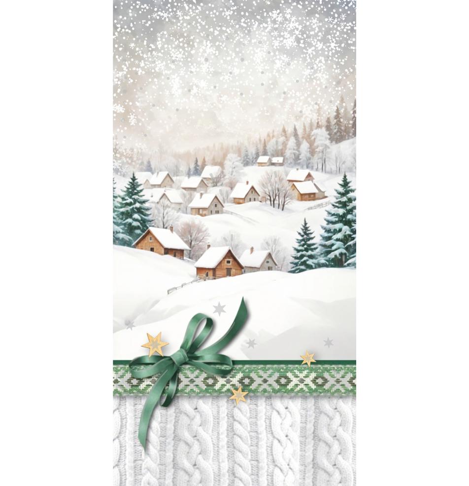 Double card, print inside