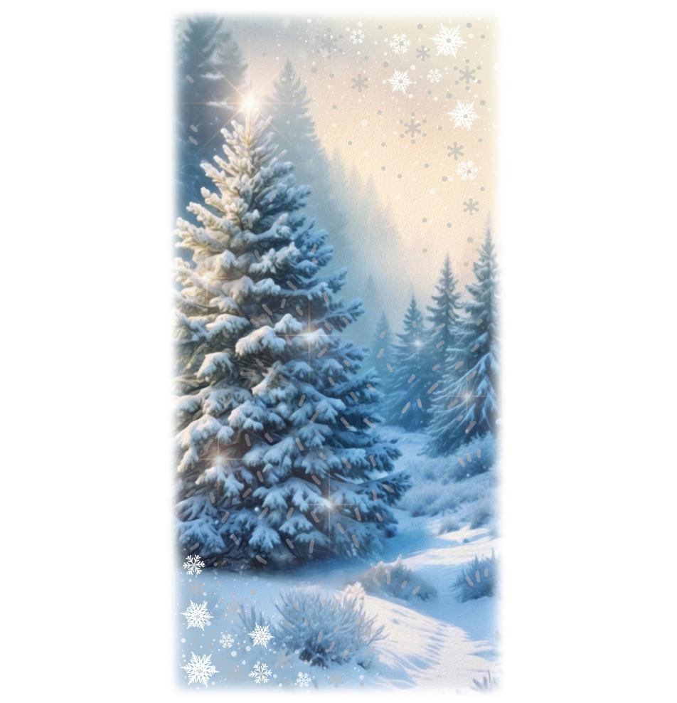 Double card, print inside