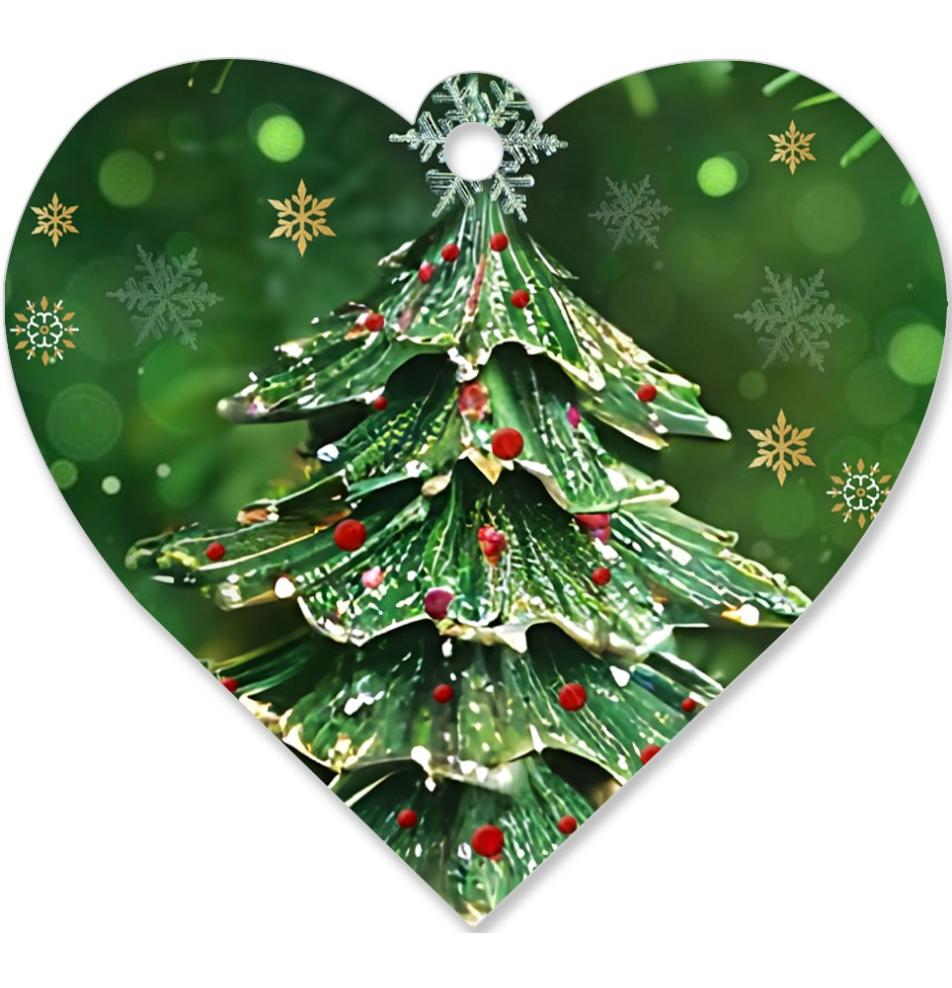 Gift card, small, double (figural)