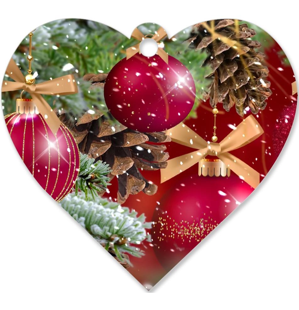 Gift card, small, double (figural)