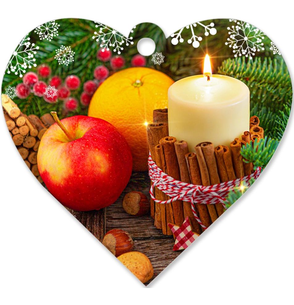 Gift card, small, double (figural)