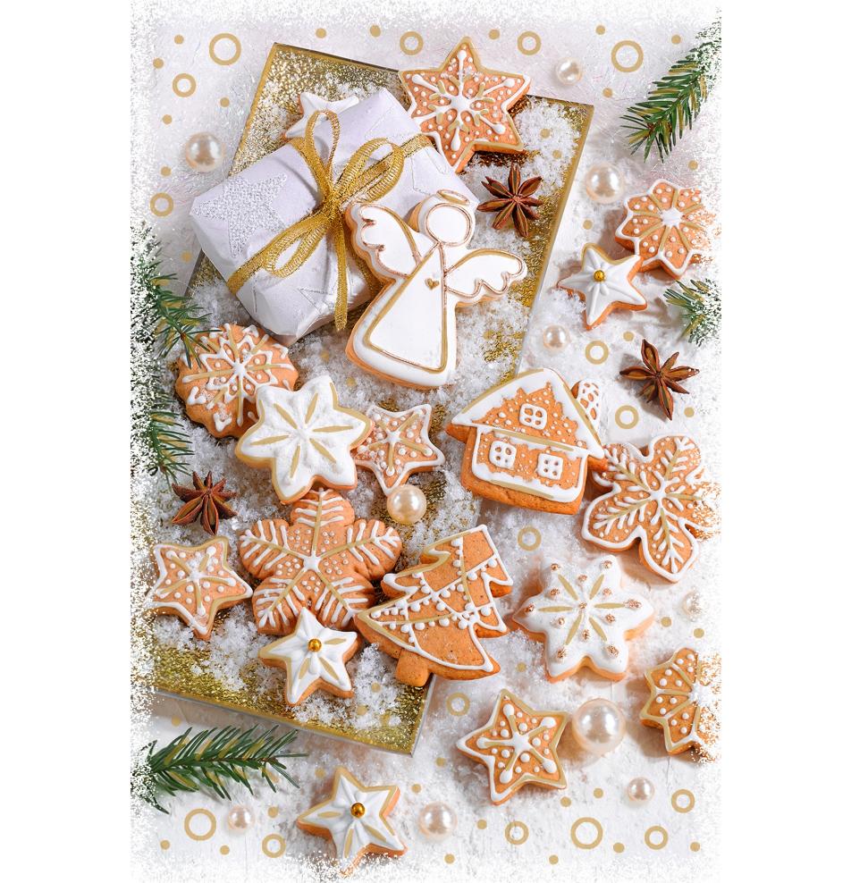 Standard double card, print inside