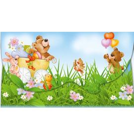 Atvirukas dekoratyvinis pinigams 18226