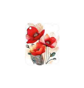Gift card, small, double (figural) 27650
