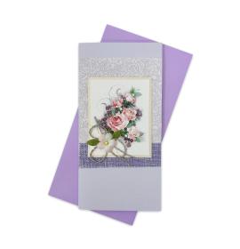 Handmade double folded card RD 1248