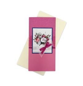 Handmade double folded card RD 1249
