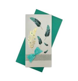 Handmade double folded card RD 1254