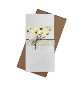 Handmade double folded card RD 1258