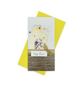 Handmade double folded card RD25001