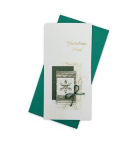 Handmade double folded card RD25013