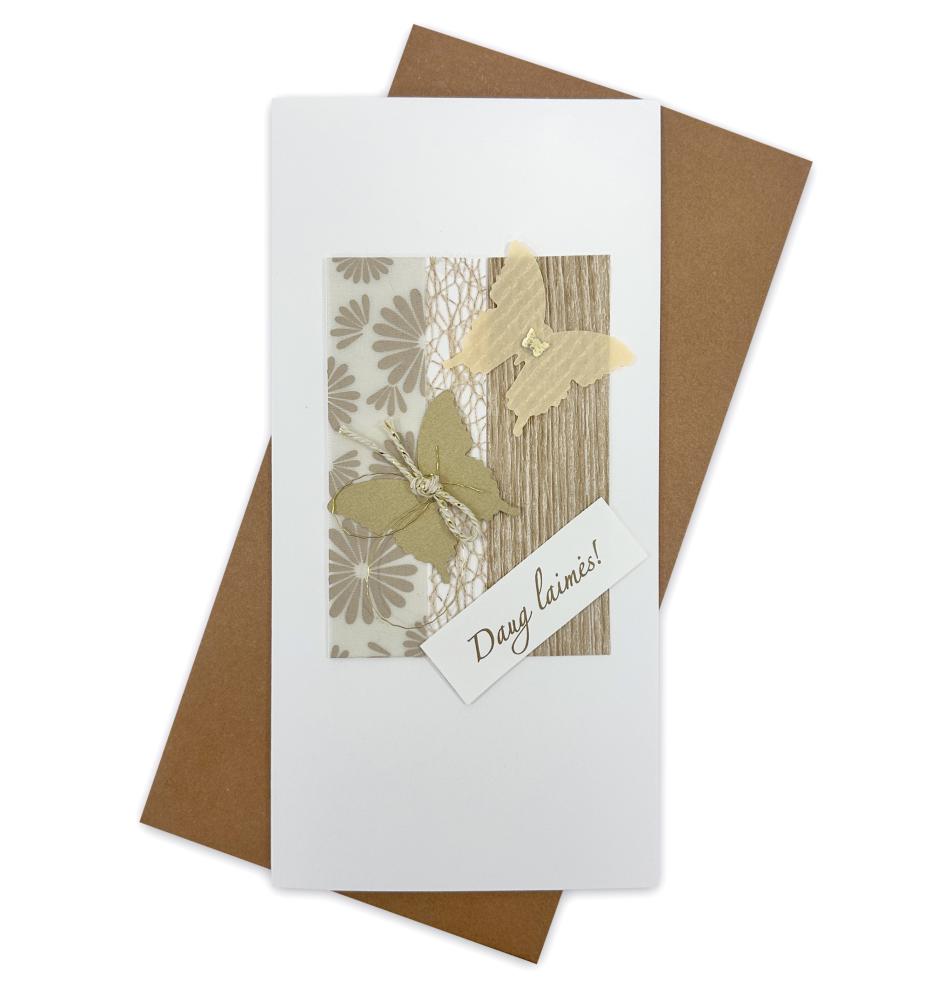 Handmade double folded card