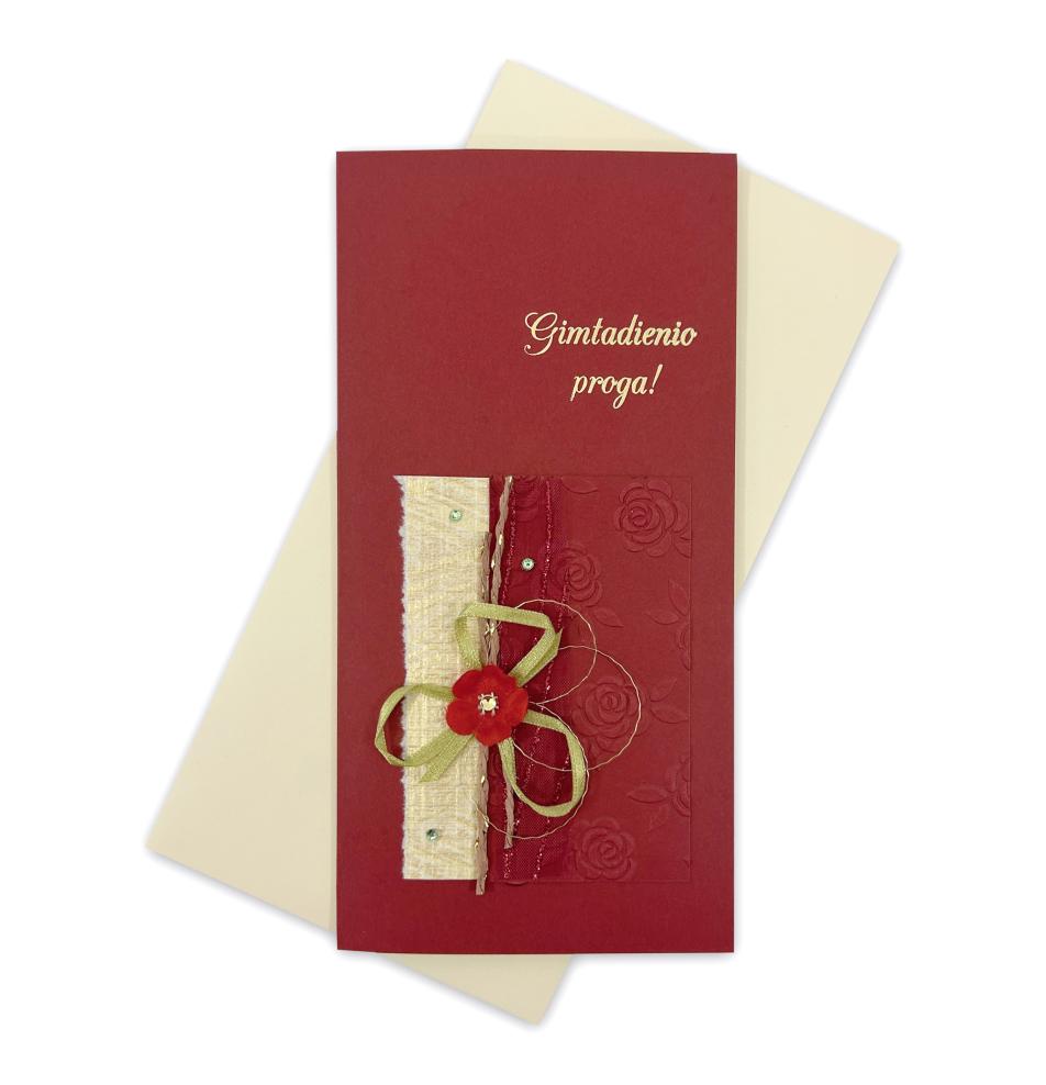 Handmade double folded card