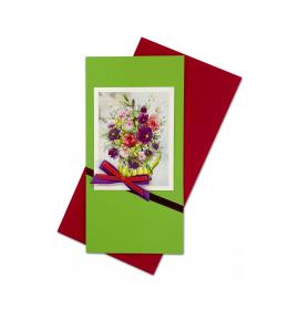 Handmade double folded card RD 1033