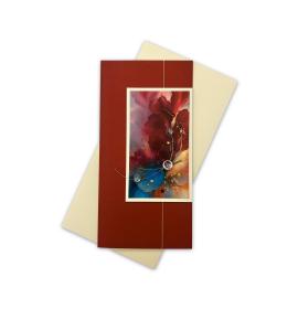 Handmade double folded card RD 1340