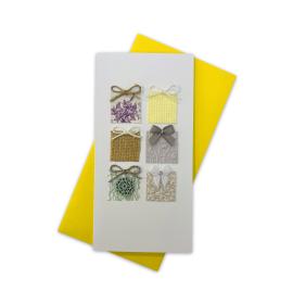 Handmade double folded card RD 1343