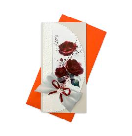Handmade double folded card RD 1355