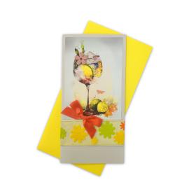 Handmade double folded card RD 1360