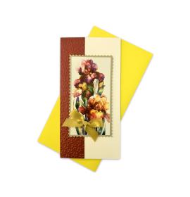 Handmade double folded card RD 1362