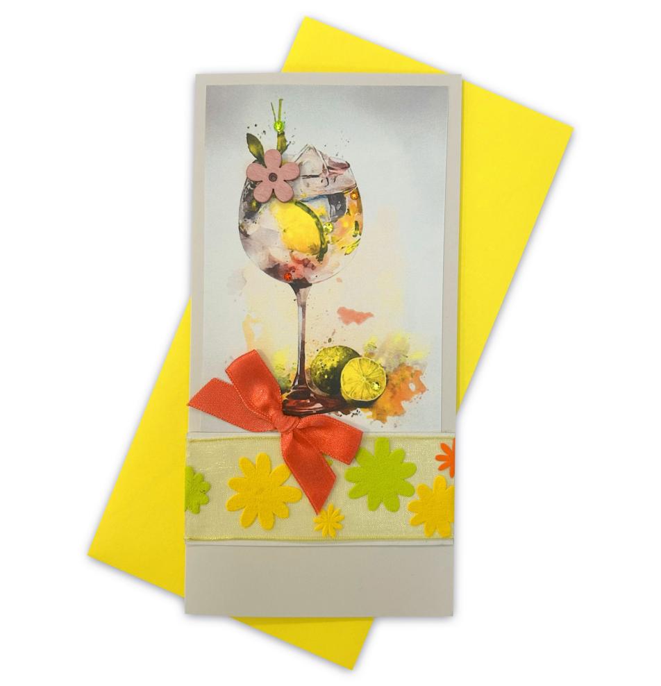 Handmade double folded card