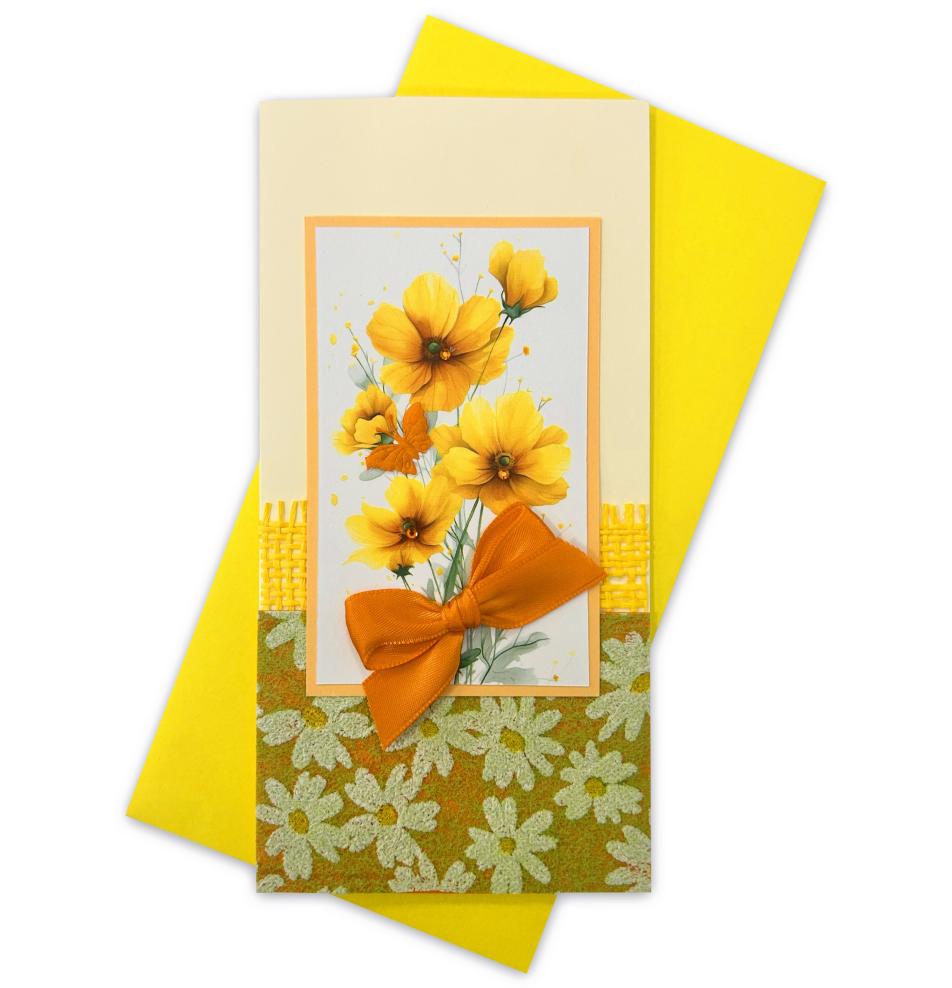Handmade double folded card