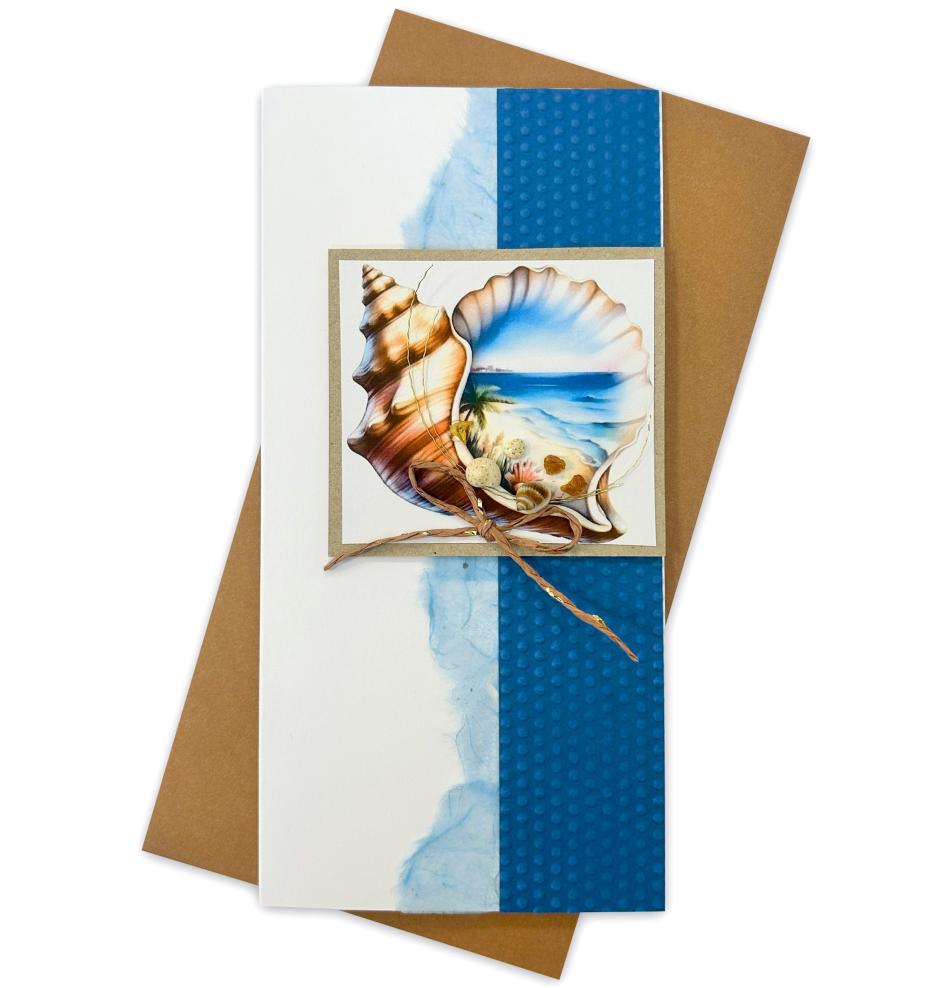 Handmade double folded card