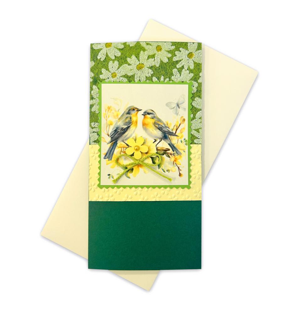 Handmade double folded card