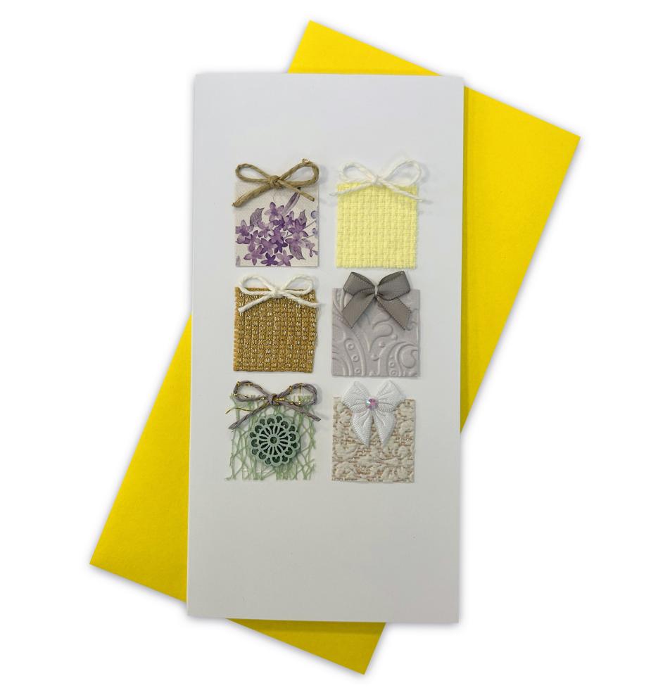 Handmade double folded card