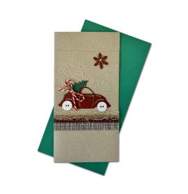 Handmade double folded card RD2303