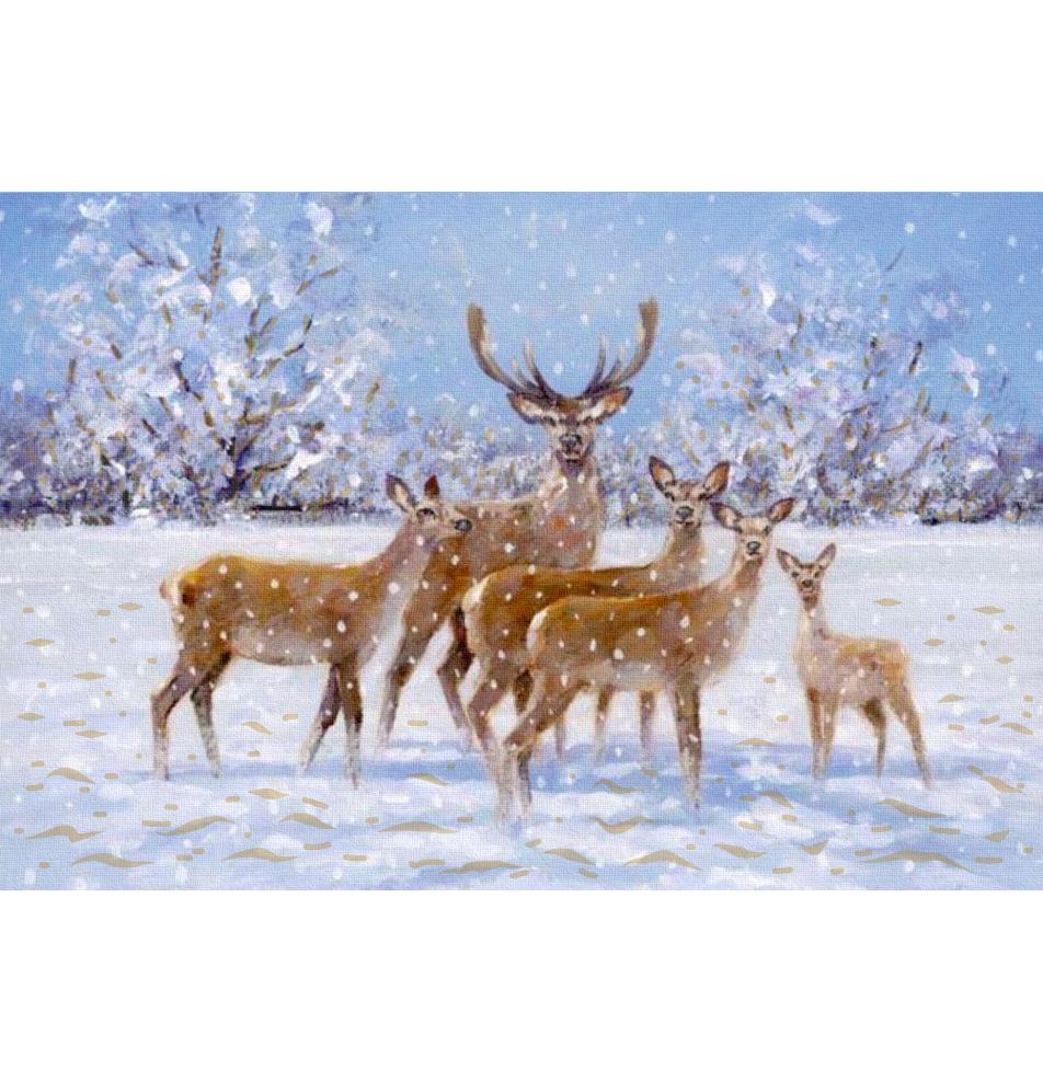 Standard double card, print inside