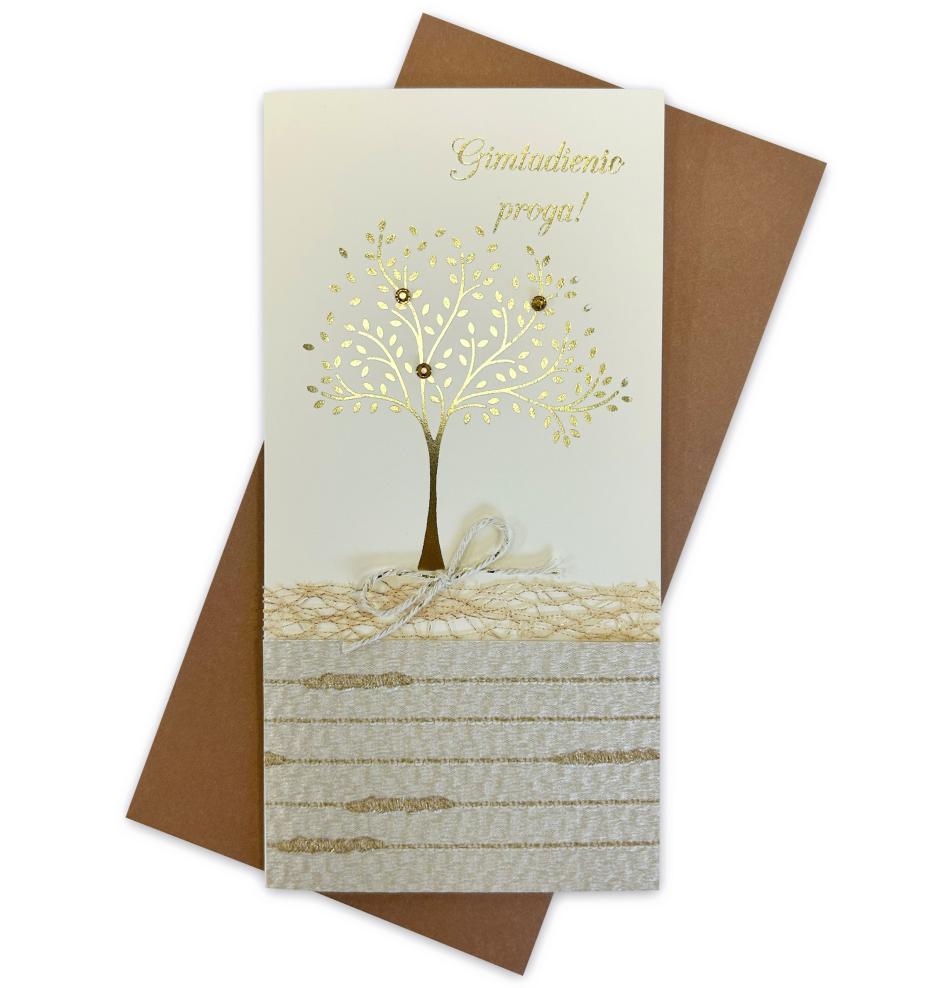 Handmade double folded card